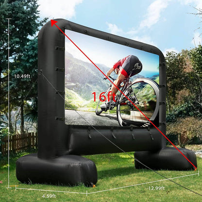 Portable Backyard Movie Projector Screen