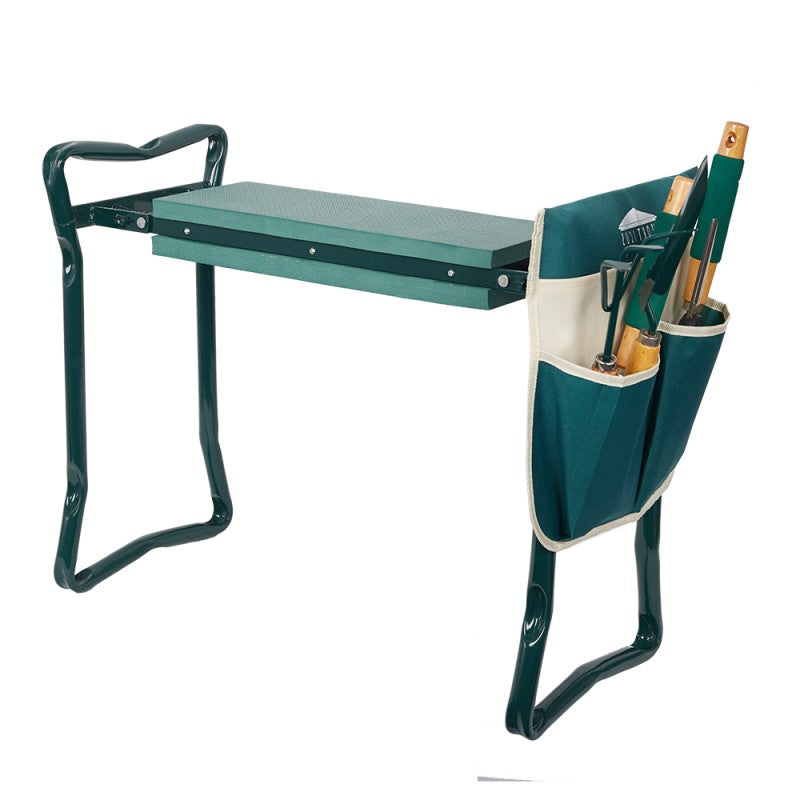 Comfortable Garden Kneeler and Stool (Green)