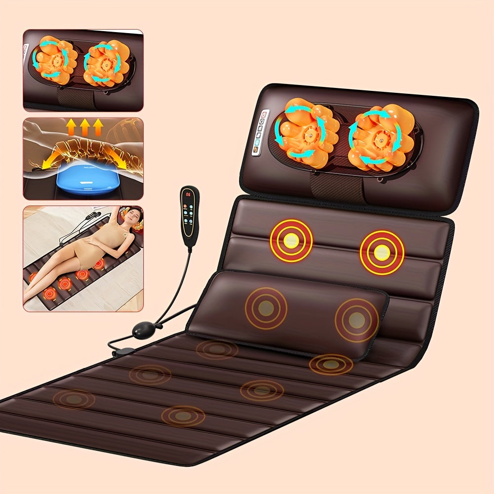 Relaxing Massage Mat with Heat and Vibration Therapy