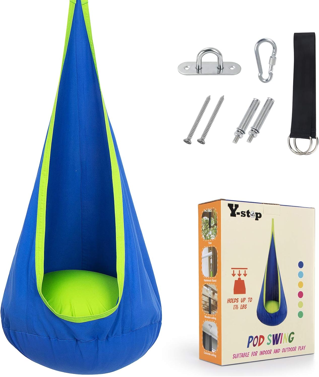 Fun Kids Indoor Hammock Swing - Halri