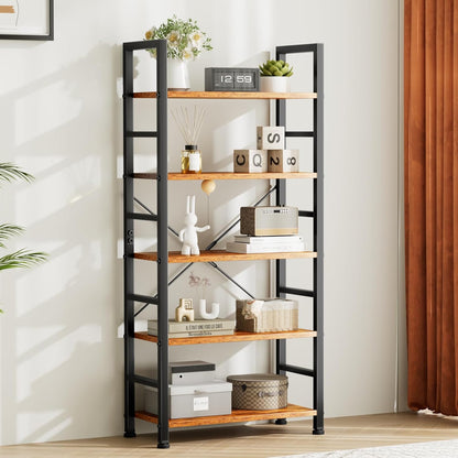 Tall 5 Shelf Book Storage