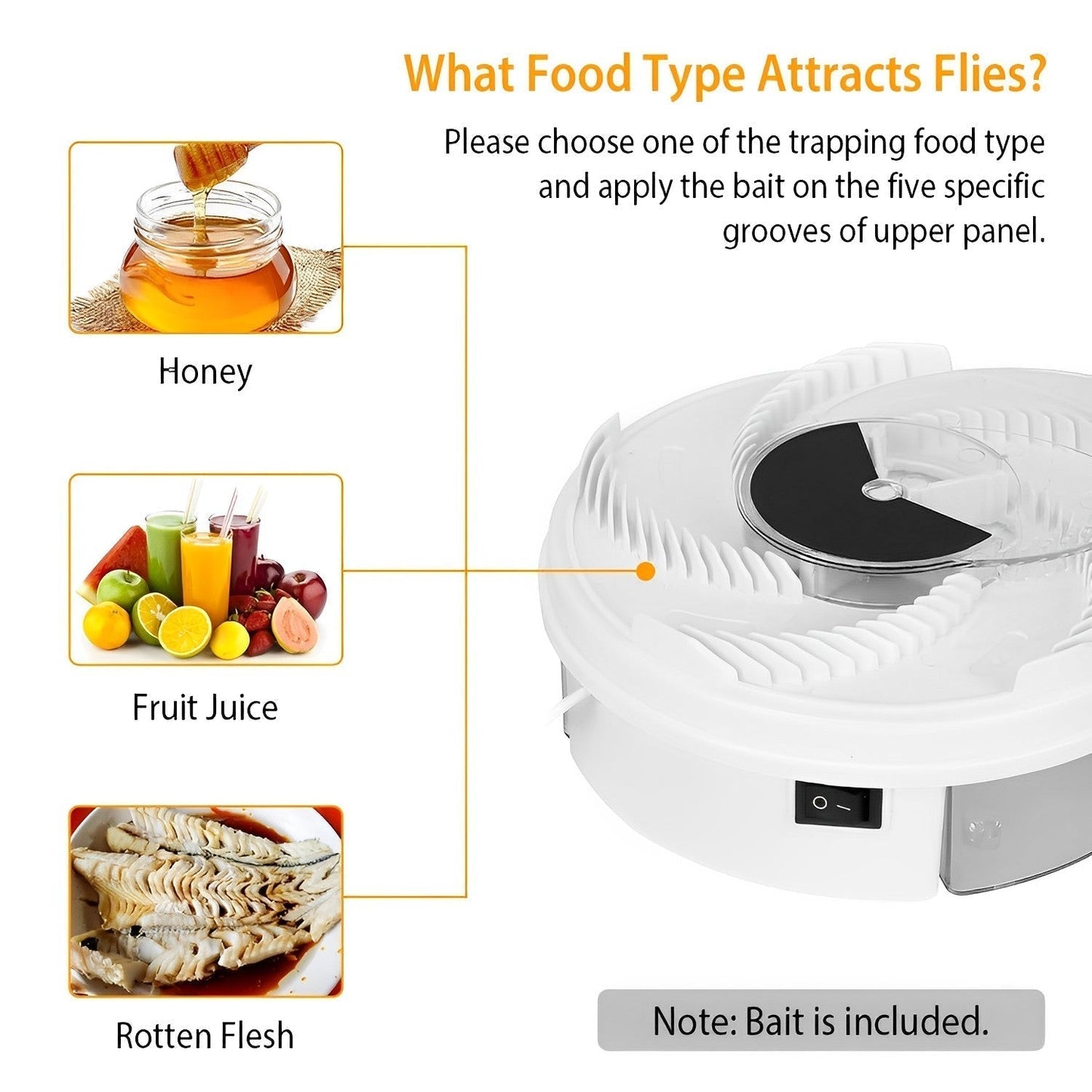 Quiet Effective Electronic Fly Catcher