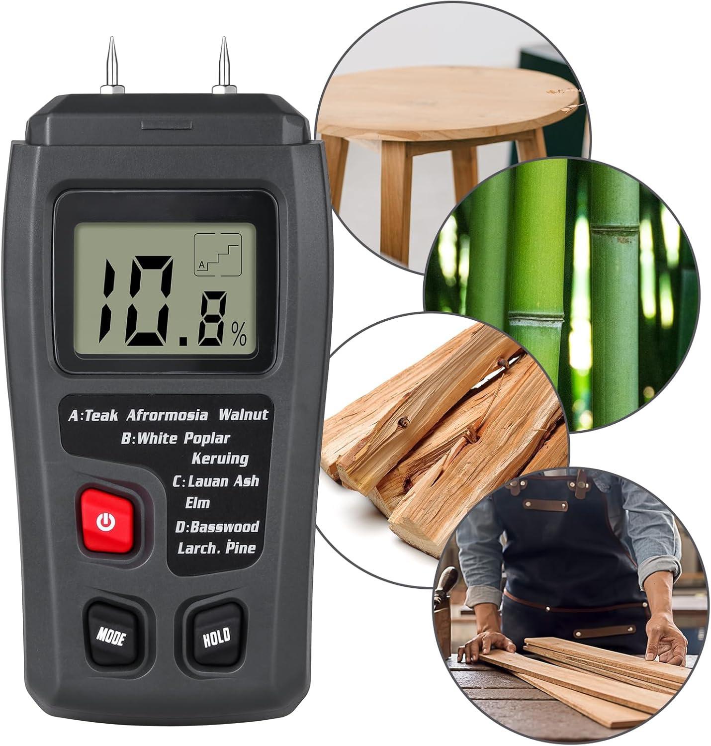 Accurate Digital Wood Humidity Tester - Halri