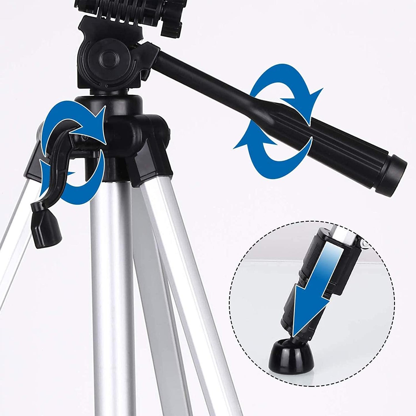 70mm 67x Magnification Telescope With Adjustable Tripod - Until Times Up