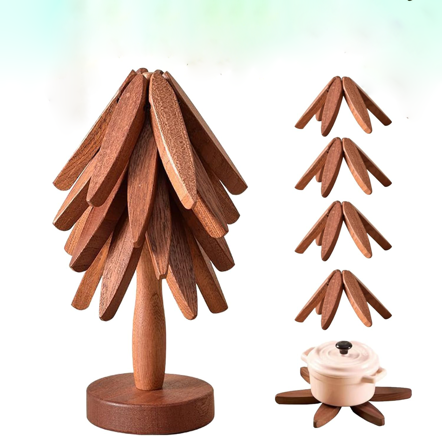 Protective Wood Trivets For Tables - Halri