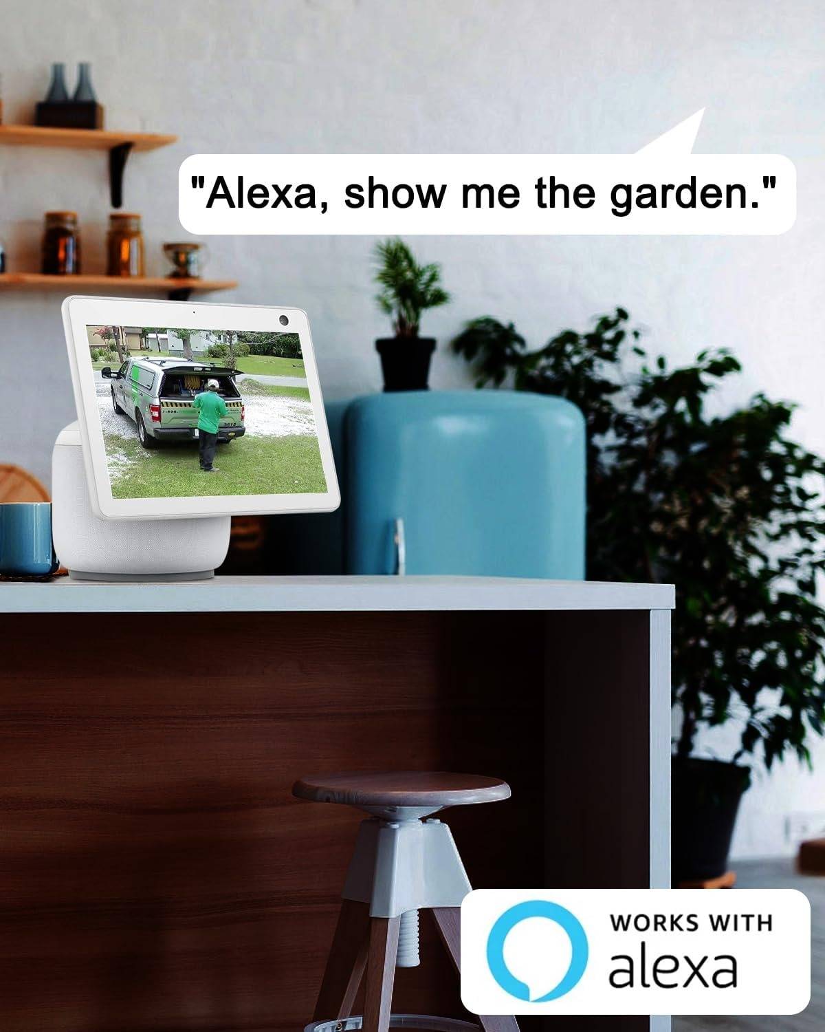 Wireless Outdoor Security Cameras with Motion Detection & Night View