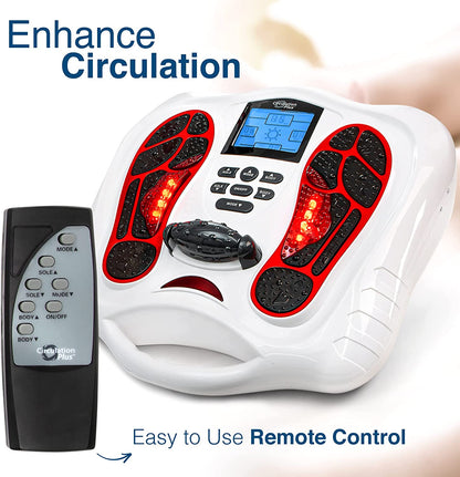 Heated Foot Massager with TENS & EMS Therapy