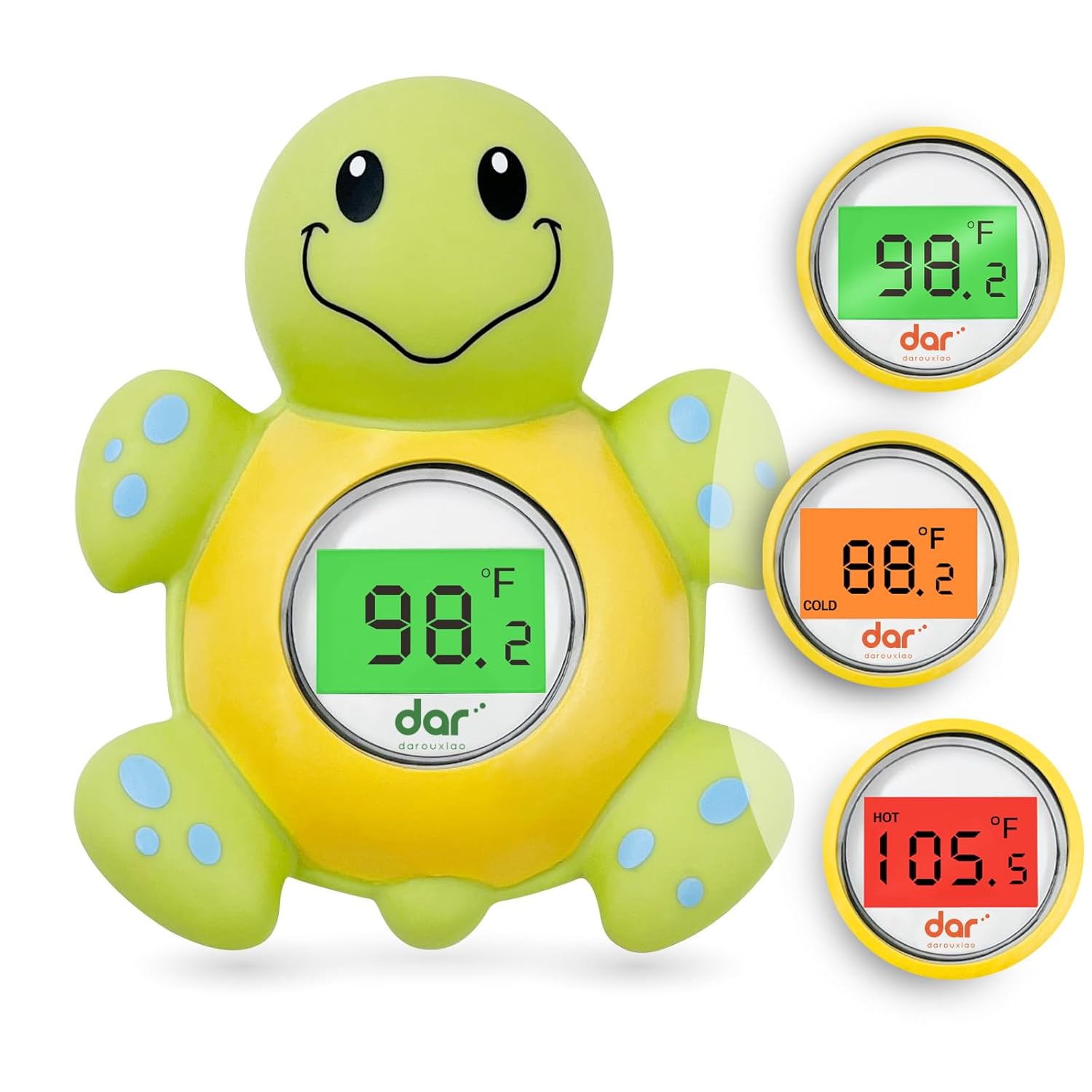 Accurate Digital Baby Bath Water Thermometer with Alert - Halri