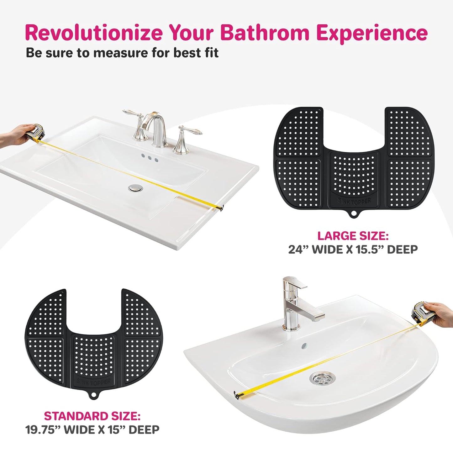 Protective Bathroom Counter Top Cover