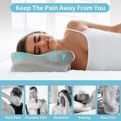 Comfortable Support Pillow For Neck And Back Relief