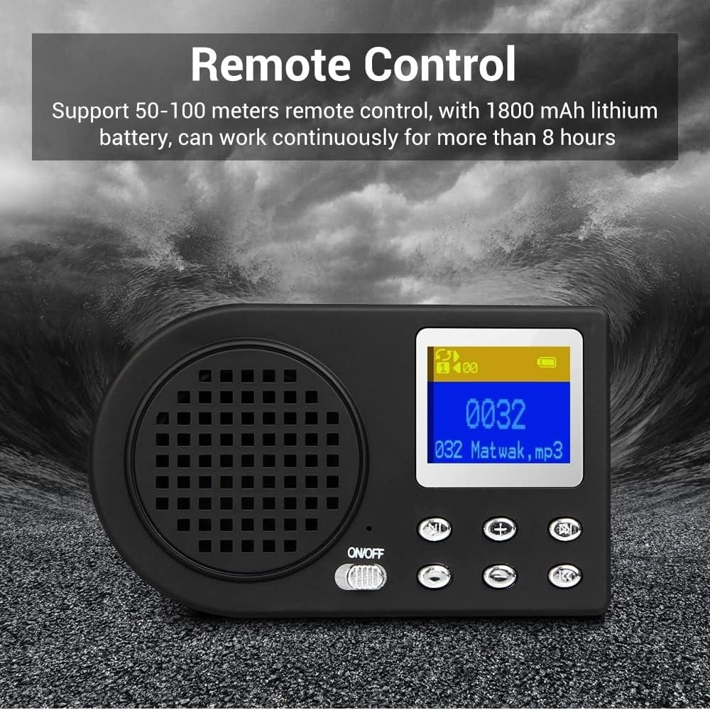 Compact Digital Bird Caller MP3 Player with LCD Screen