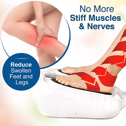 Heated Foot Massager with TENS & EMS Therapy