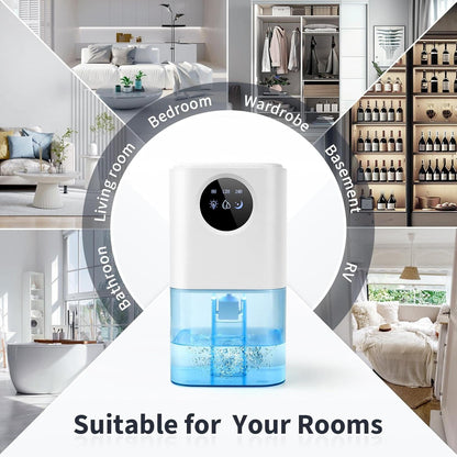 Compact Dehumidifier For Home And Bathrooms