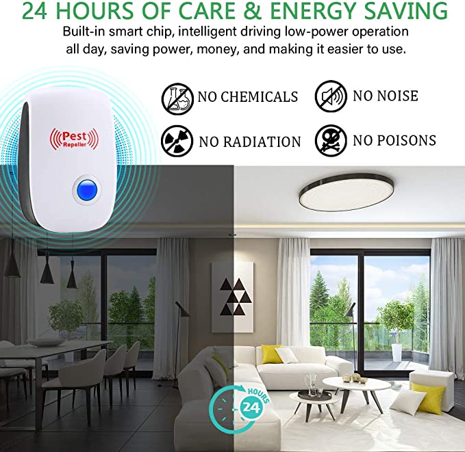 Electronic Pest Repeller for Home and Garage Use