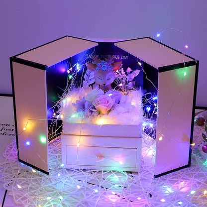 Mini Wine Bottle String Lights with Fairy LEDs