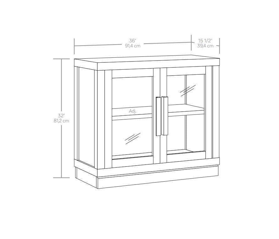 Storage Cabinet with Modern Drawers