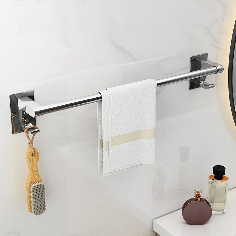 Elegantes Badezimmerregal aus Chrom, Edelstahl-Zubehörset 