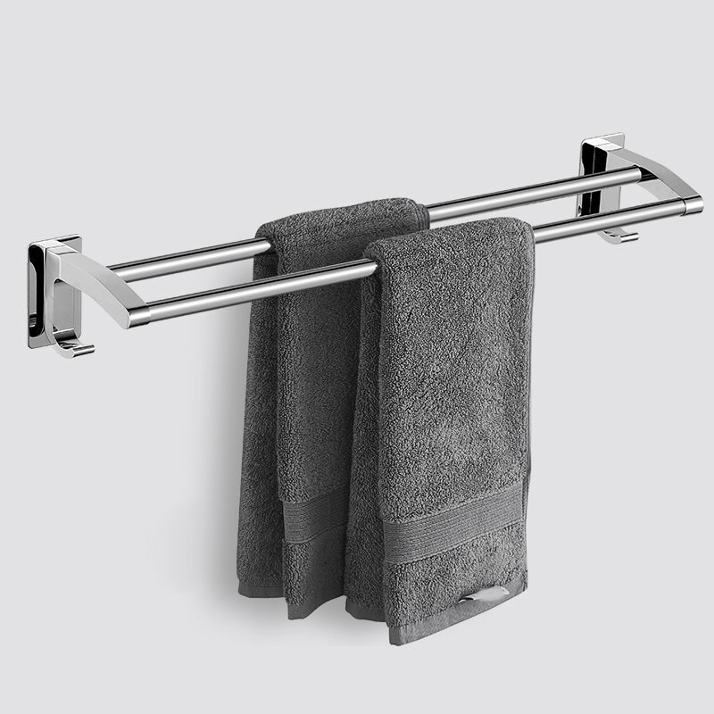 Elegantes Badezimmerregal aus Chrom, Edelstahl-Zubehörset 