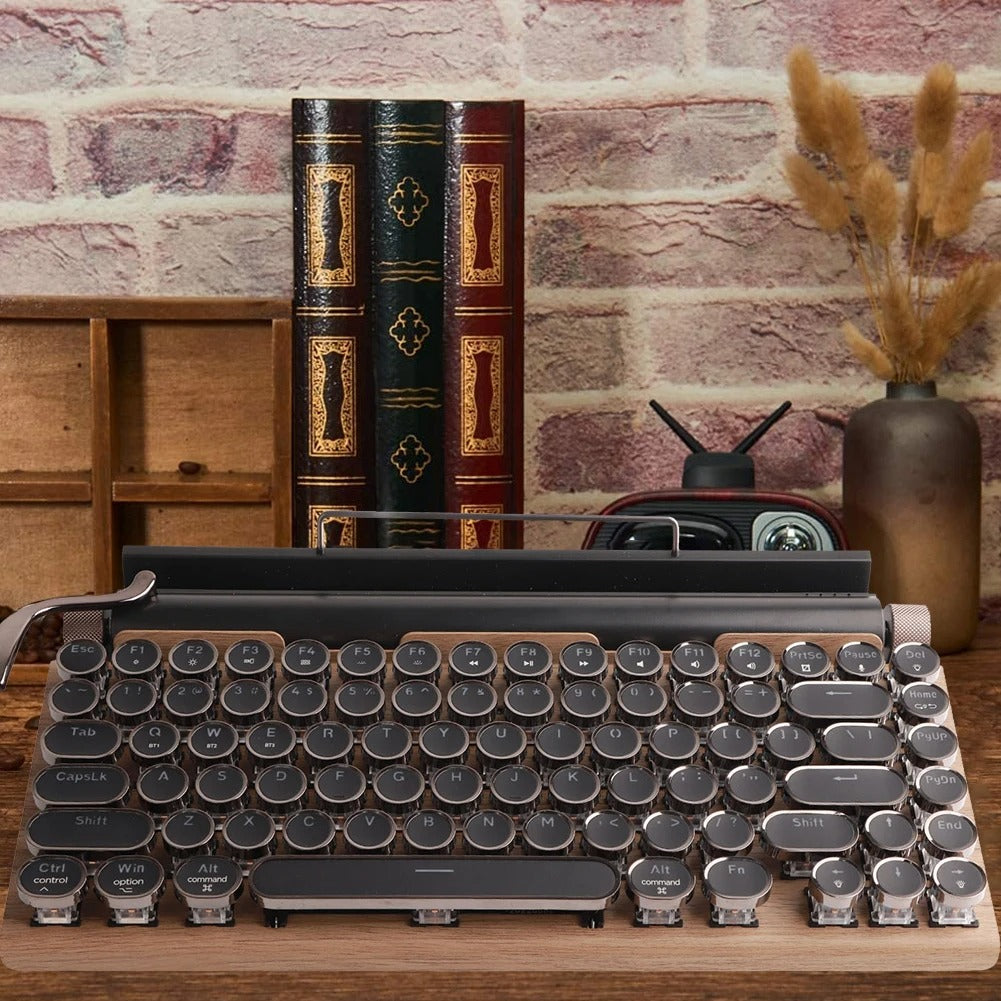 Retro Style Computer Keyboard