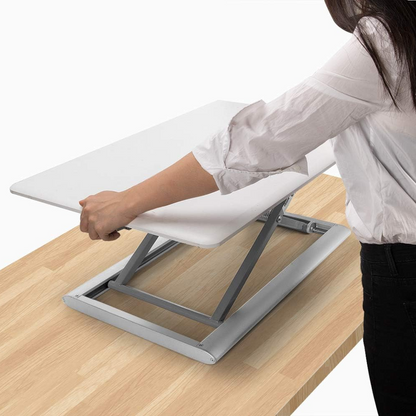 Ergonomic Sit Stand Desk Converter for Laptop Computer