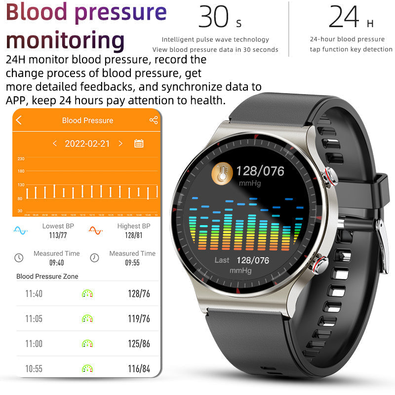 Advanced Fitness Tracker with ECG and Heart Monitoring