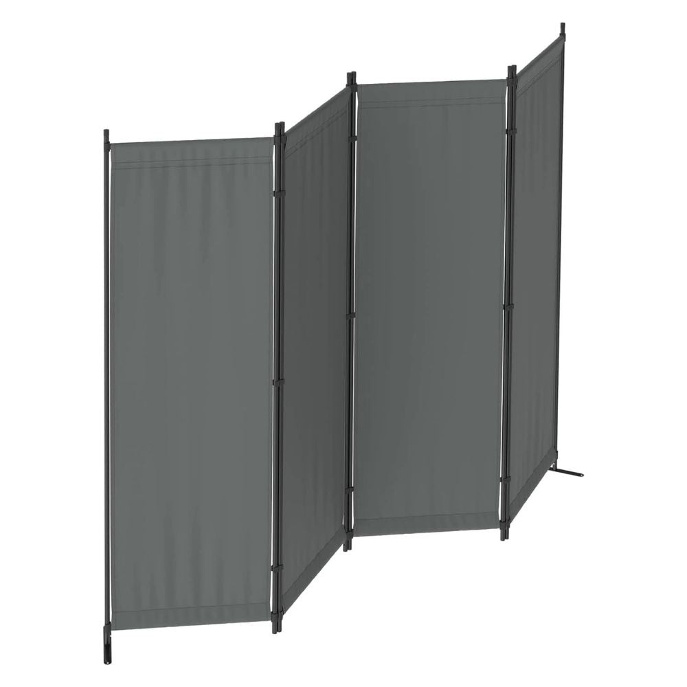 Portable 4-Panel Room Divider Screen for Home Office