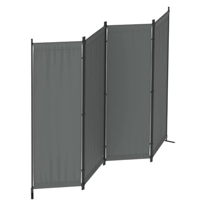 Portable 4-Panel Room Divider Screen for Home Office