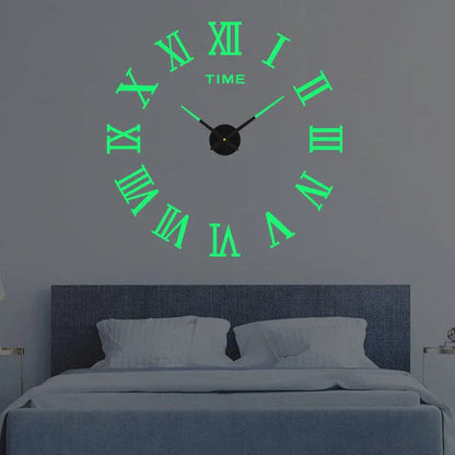 Quiet Modern Wall Clock Analog Home Decoration