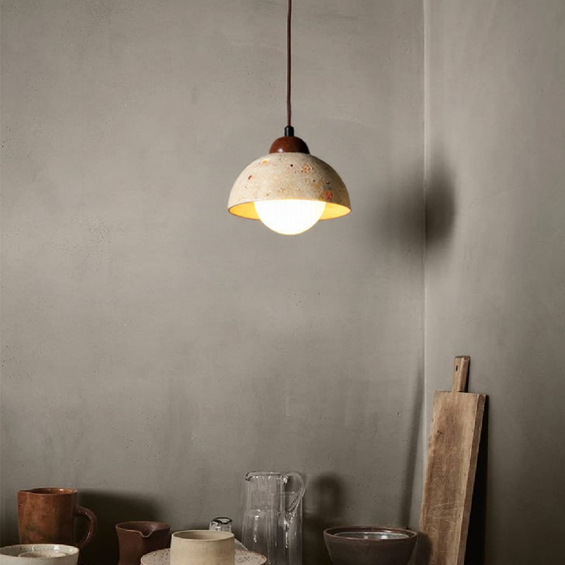 Glarefusion Creative Cream Wabi-Sabi Style Chandelier
