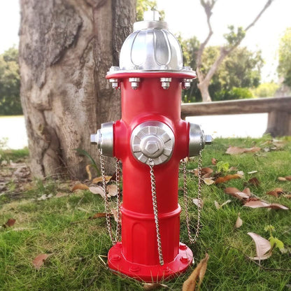 Life-Like Dog Fire Hydrant Garden Decoration