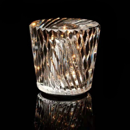 Moderne kabellose Glas-Schreibtischlampe