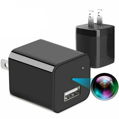 Compact 1080P Hidden Spy Camera Wall Charger - Halri