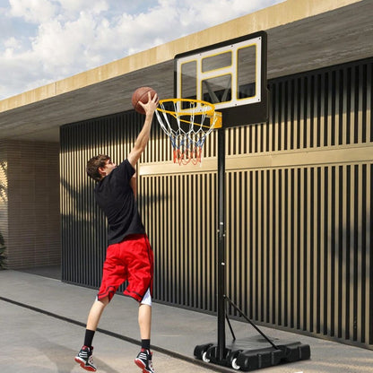 Adjustable Height Outdoor Basketball System 4-10FT