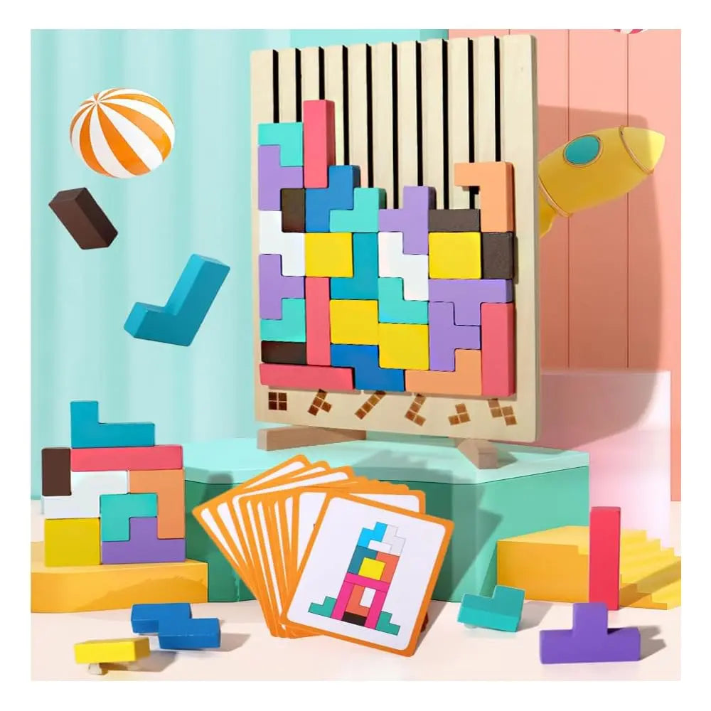 Eco Friendly Wooden Brain Teaser Toy - Halri