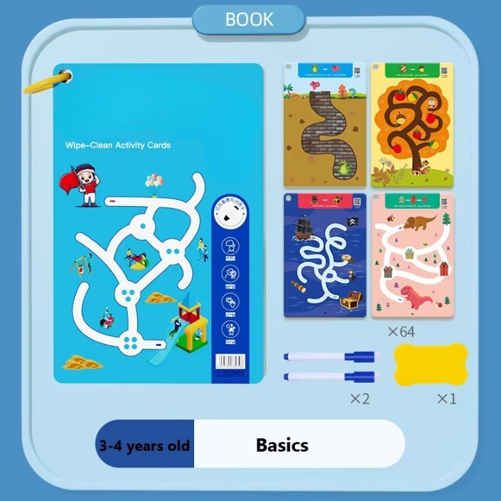 Fun Interactive Puzzle Book for Kids - Halri