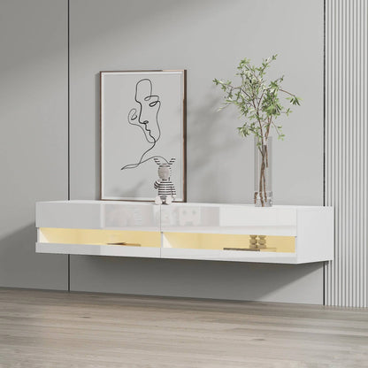 Wall Mount Slim TV Shelf