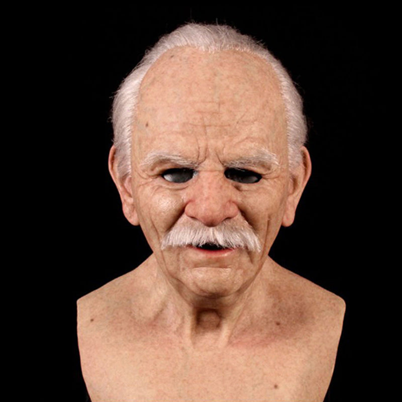 Realistische Latexmaske für Cosplay-Make-up 