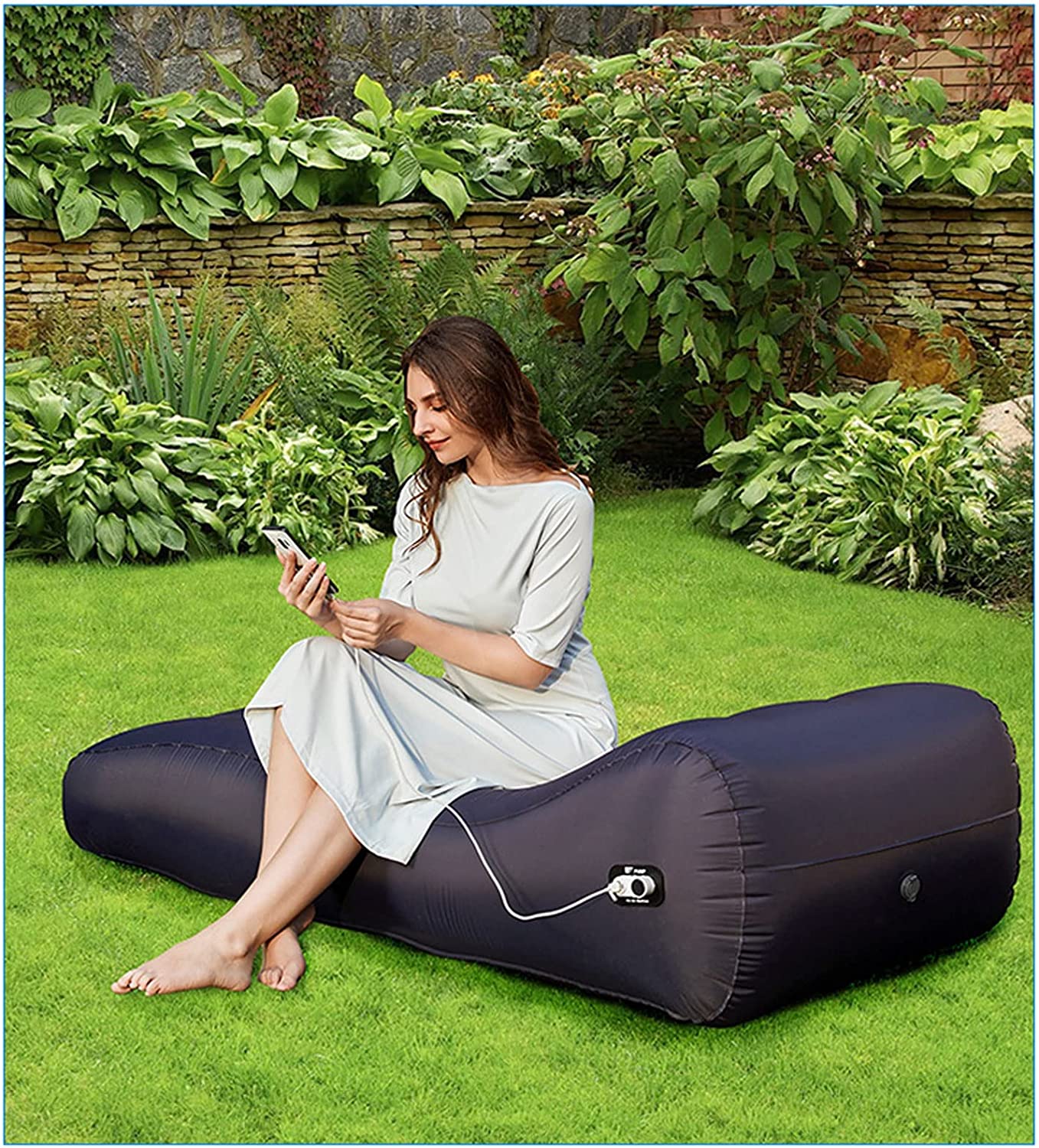 Portable Blow Up Air Sofa Bed Mattress Lounger