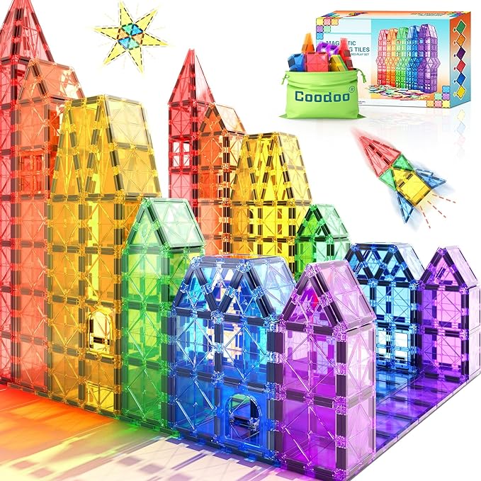 Colorful Kids Magnetic Building Blocks - Halri