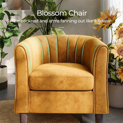 Comfortable Living Room Chair with Stool