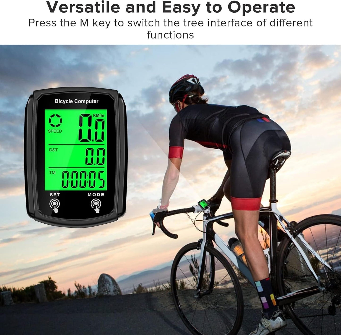 Wireless Bicycle Speed Meter