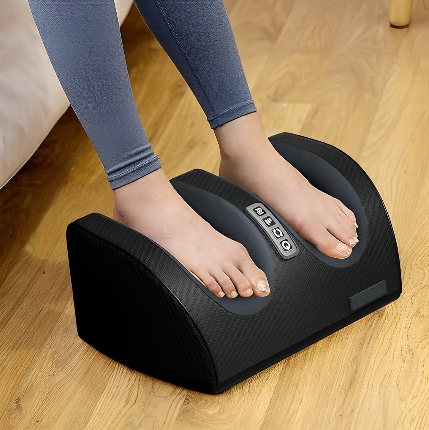 Heated Foot and Calf Massager with Adjustable Pressure