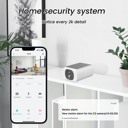 Wireless Outdoor Security Cameras with Motion Detection & Night View