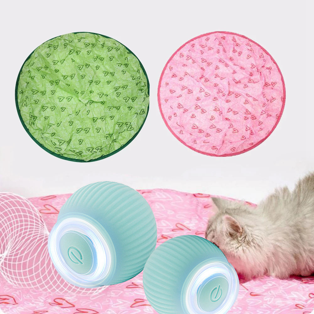 Interaktiver automatischer Katzenspielball