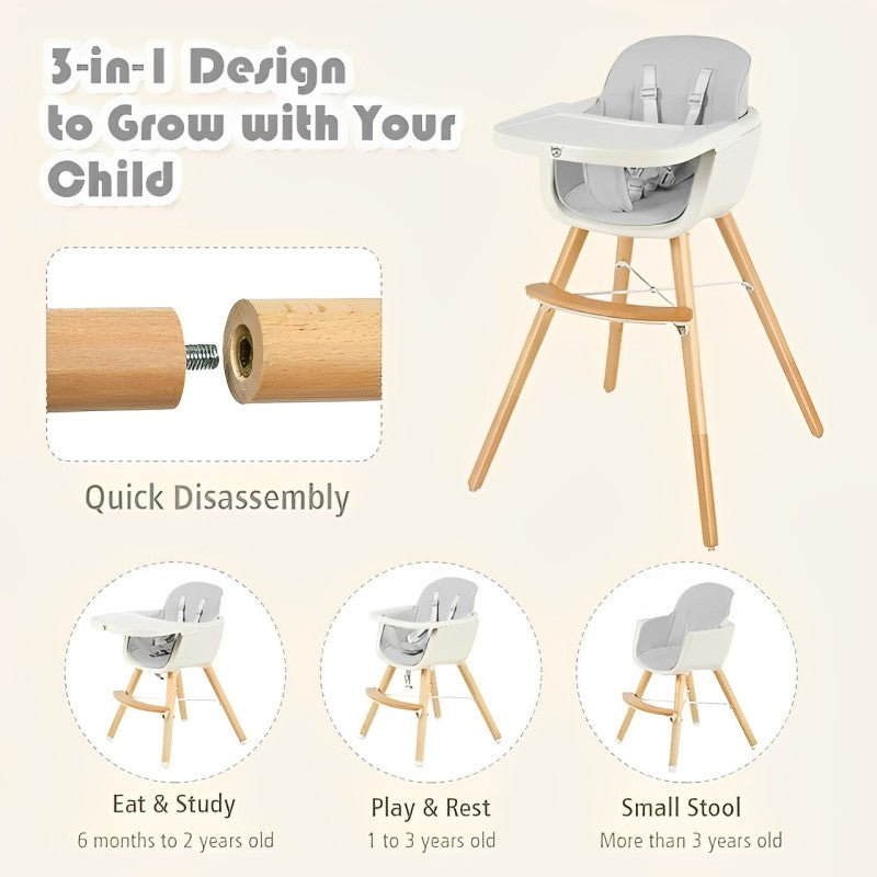 Space Saving Adjustable Baby Chair