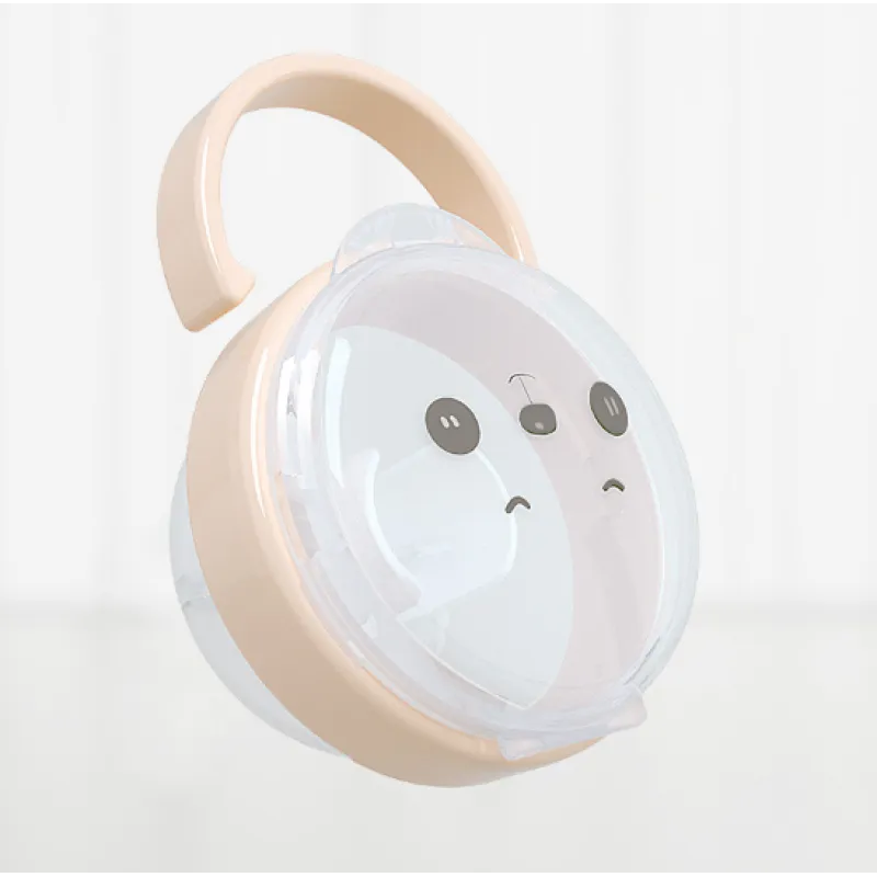 Soft Baby Pacifier with Bear Design and Cover - Halri