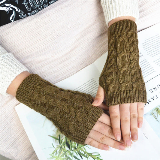 Warm Winter Knit Gloves - Halri