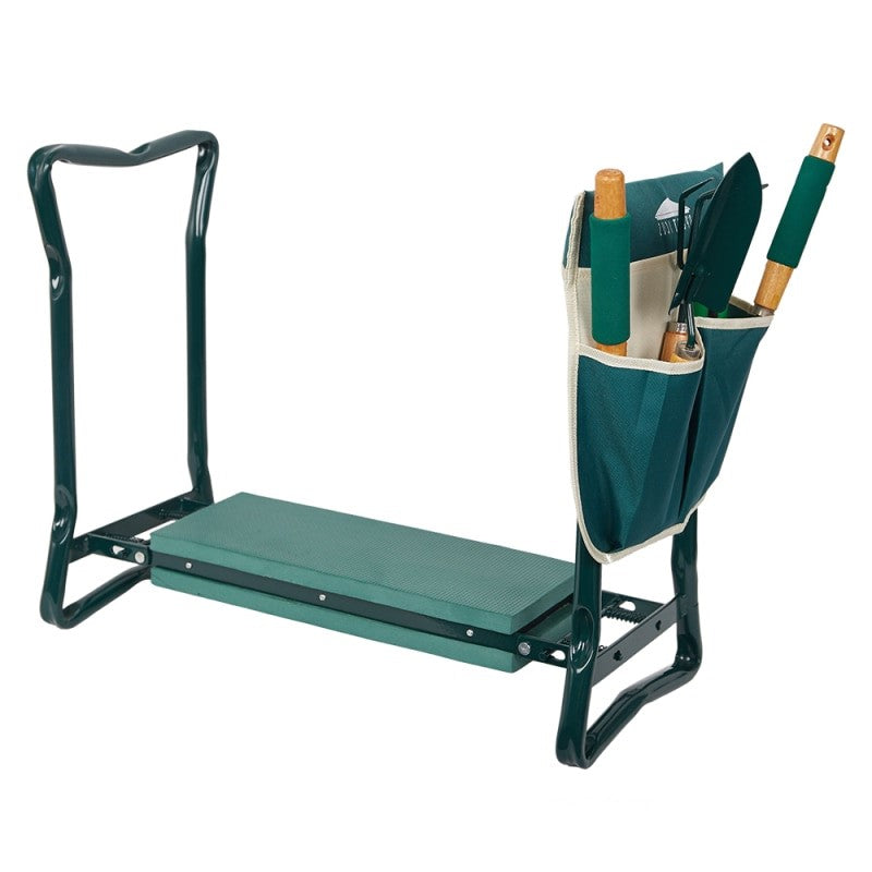 Comfortable Garden Kneeler and Stool (Green)