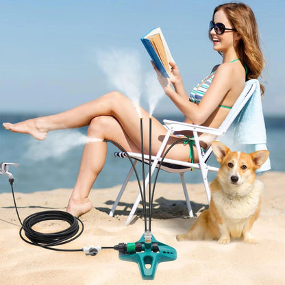 Portable Yard Patio Mist Cooling Sprayer System