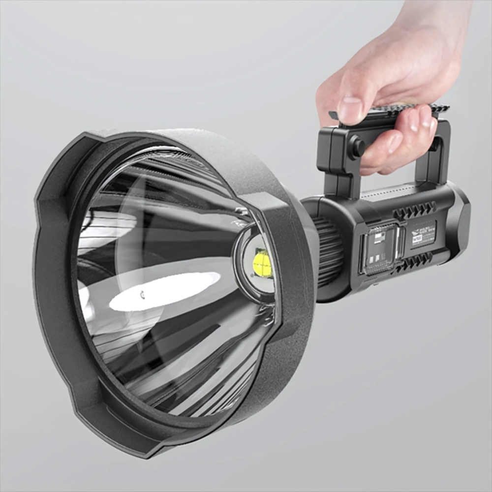 Bright High Powered Long Distance LED Flashlight - Halri